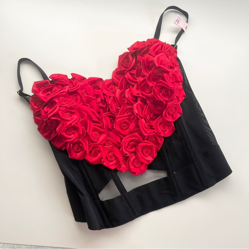 VS Archives Rose Corset Top